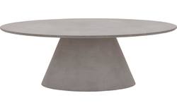 Goossens eettafel stone grijs beton - 8221996-01