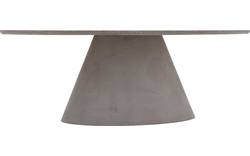 Goossens eettafel stone grijs beton - 8221996-01