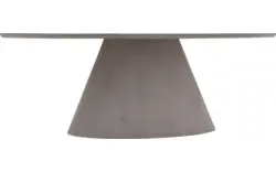 Goossens eettafel stone grijs beton - 8221996-01