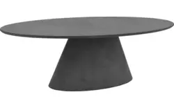 Goossens eettafel stone grijs beton - 8222003-01