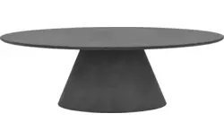 Goossens eettafel stone grijs beton - 8222003-01