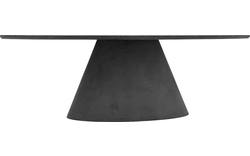 Goossens eettafel stone grijs beton - 8222003-01