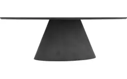 Goossens eettafel stone grijs beton - 8222003-01