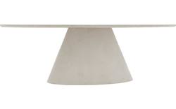 Goossens eettafel stone grijs beton - 8222007-01