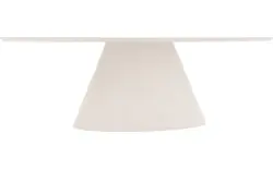 Goossens eettafel stone wit beton - 8222009-01