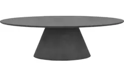 Goossens eettafel stone grijs beton - 8222011-01