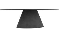 Goossens eettafel stone grijs beton - 8222011-01