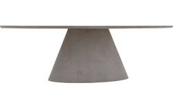 Goossens eettafel stone grijs beton - 8222013-01