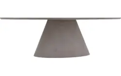 Goossens eettafel stone grijs beton - 8222013-01
