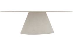 Goossens eettafel stone grijs beton - 8222015-01