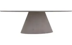 Goossens eettafel stone grijs beton - 8222021-01