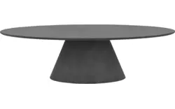 Goossens eettafel stone grijs beton - 8222027-01