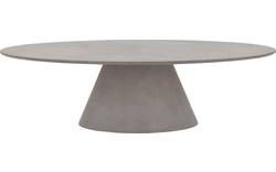 Goossens eettafel stone grijs beton - 8222029-01