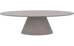 Goossens eettafel stone grijs beton - 8222029-01
