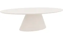 Goossens eettafel stone wit beton - 8222033-01