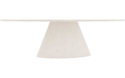 Goossens eettafel stone wit beton - 8222033-01