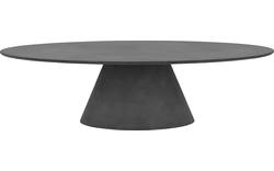 Goossens eettafel stone grijs beton - 8222035-02