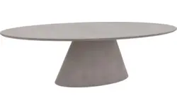 Goossens eettafel stone grijs beton - 8222037-01