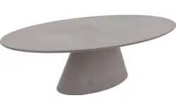 Goossens eettafel stone grijs beton - 8222037-01
