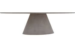Goossens eettafel stone grijs beton - 8222037-01