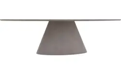 Goossens eettafel stone grijs beton - 8222037-01