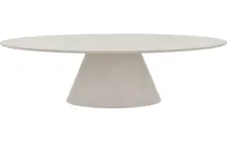 Goossens eettafel stone grijs beton - 8222039-01