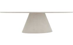 Goossens eettafel stone grijs beton - 8222039-01