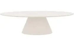 Goossens eettafel stone wit beton - 8222041-01