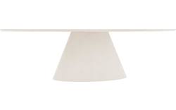 Goossens eettafel stone wit beton - 8222041-01