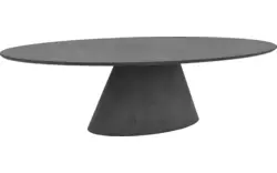 Goossens eettafel stone grijs beton - 8222043-01