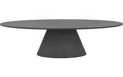 Goossens eettafel stone grijs beton - 8222043-01