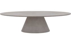 Goossens eettafel stone grijs beton - 8222045-01