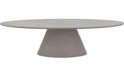 Goossens eettafel stone grijs beton - 8222045-01