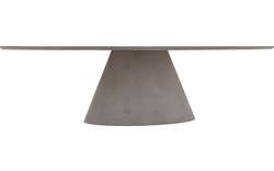 Goossens eettafel stone grijs beton - 8222045-01