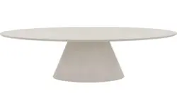 Goossens eettafel stone grijs beton - 8222047-01