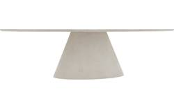 Goossens eettafel stone grijs beton - 8222047-01