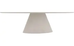 Goossens eettafel stone grijs beton - 8222047-01