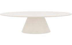 Goossens eettafel stone wit beton - 8222049-02