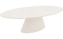 Goossens eettafel stone wit beton - 8222049-01