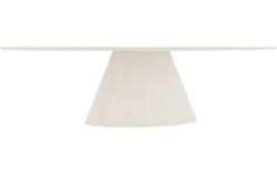 Goossens eettafel stone wit beton - 8222049-01