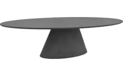 Goossens eettafel stone grijs beton - 8222051-01