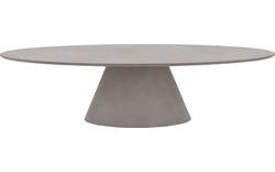 Goossens eettafel stone grijs beton - 8222053-02