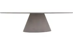 Goossens eettafel stone grijs beton - 8222053-01