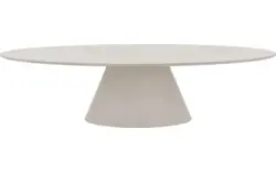 Goossens eettafel stone grijs beton - 8222055-01