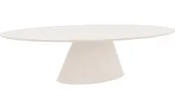 Goossens eettafel stone wit beton - 8222057-01