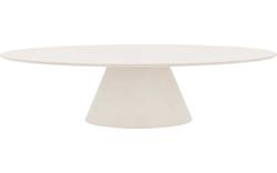 Goossens eettafel stone wit beton - 8222057-02