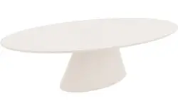 Goossens eettafel stone wit beton - 8222057-01