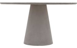 Goossens eettafel stone grijs beton - 8222077-01