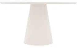 Goossens eettafel stone wit beton - 8222081-01