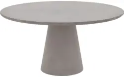 Goossens eettafel stone grijs beton - 8222085-01